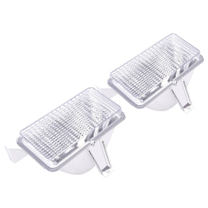 Solid Spare Turn Signal Corner Park Lights Lamps Pair For Chevy GMC 1983-1991 Pickup Truck