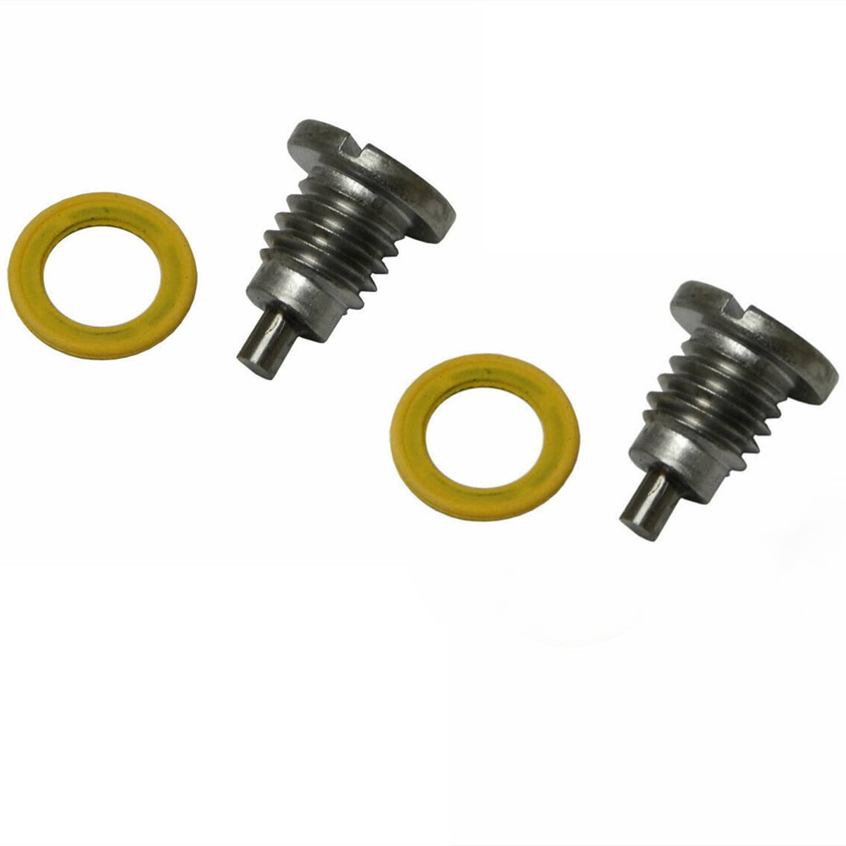 Solid Spare For Mercruiser Alpha Magnetic Outdrive Lower Unit Drain Plug, Screw 8M0058389（2）