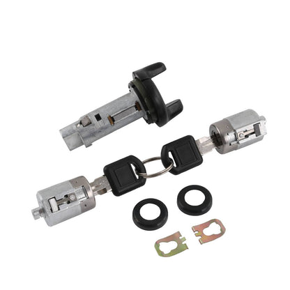 Solidspare Ignition Key Switch Cylinder & Door Lock With Set 2 Keys For Chevy GMC Pickup