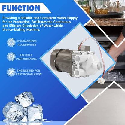 Solid Spare S-0731 Ice Machine Motor for Hoshizaki 900-SD,KM-1300M,KM-1600M Series 120V 60W