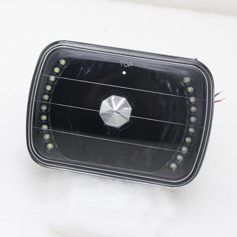 LED Headlights 5x7" 7x6" Inch H4 HB2 9003 For 1989-1997 Nissan Pickup 1983-1988