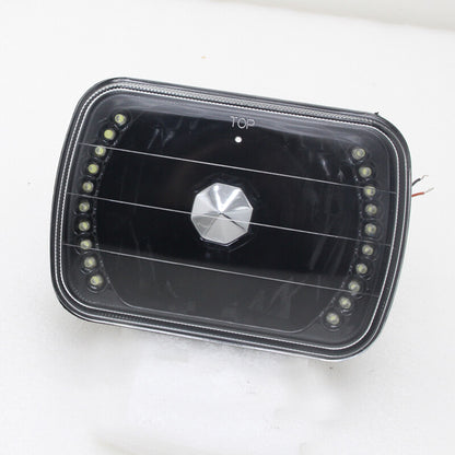 LED Headlights 5x7" 7x6" Inch H4 HB2 9003 For 1989-1997 Nissan Pickup 1983-1988