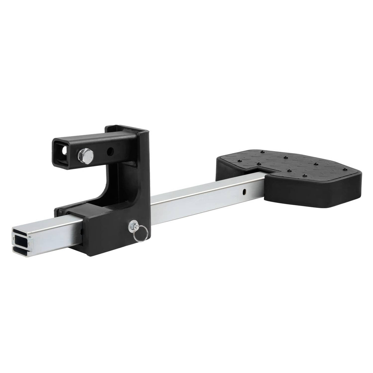 Solid Spare 2" Receiver 500LB Hitch Truck Step XL Telescoping Up to 32" for Large Truck SUVs
