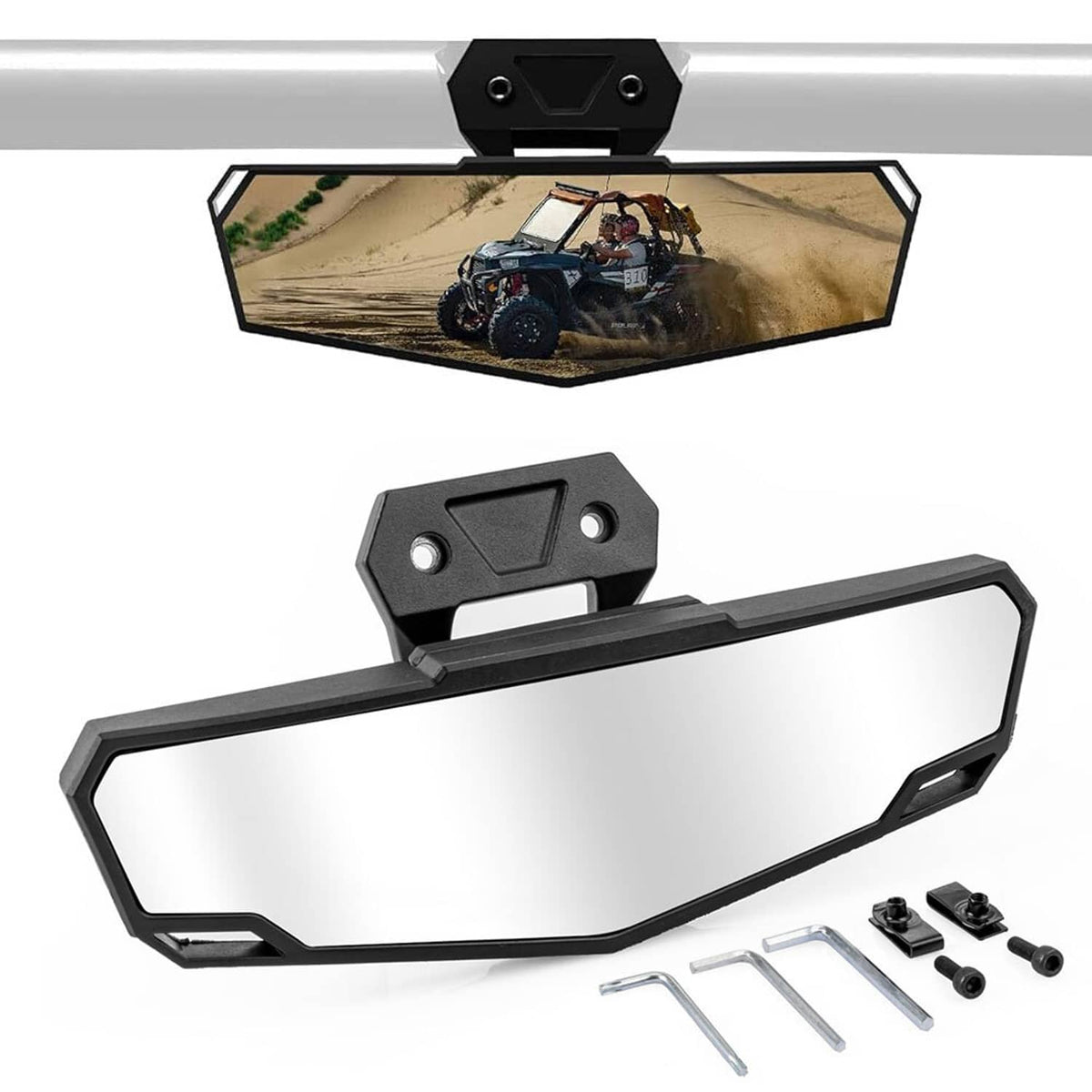 Solidspare UTV Convex Rear View Center Mirror For Polaris RZR PRO XP/XP 4 2020-25 2883763