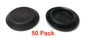 (50) 1" Inch Black Plastic FLUSH MOUNT HOLE PLUG - Sheet Metal Auto Body Panel