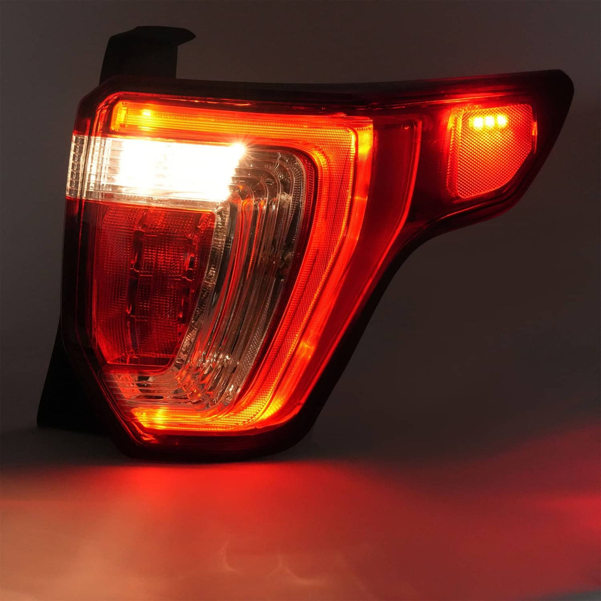 Solid Spare For Ford Explorer 2016 2017-2019 LED Tail Light Brake Lamp Passenger Right Side