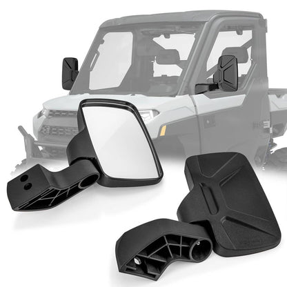 Solidspare For Polaris Ranger 1000/XP1000/Crew/Northstar Pro XD Door Mounted Side Mirrors