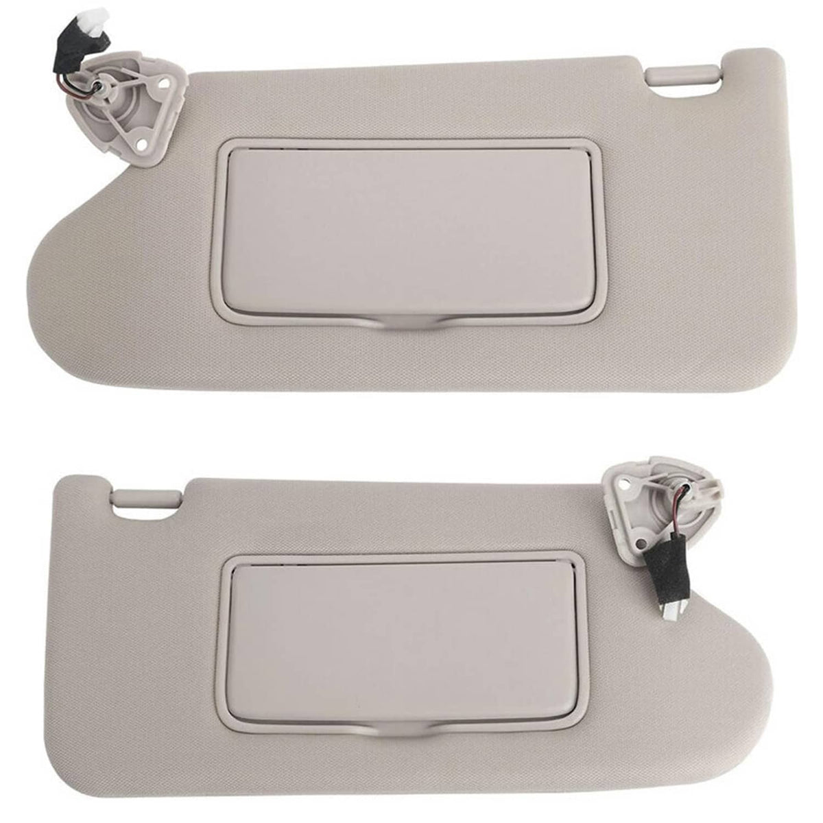 Solidspare Right & Left Sun Visors w/ Lighted Fit For Nissan Altima 2.5L 3.5L 2013-2018