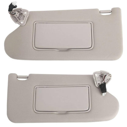 Solidspare Right & Left Sun Visors w/ Lighted Fit For Nissan Altima 2.5L 3.5L 2013-2018