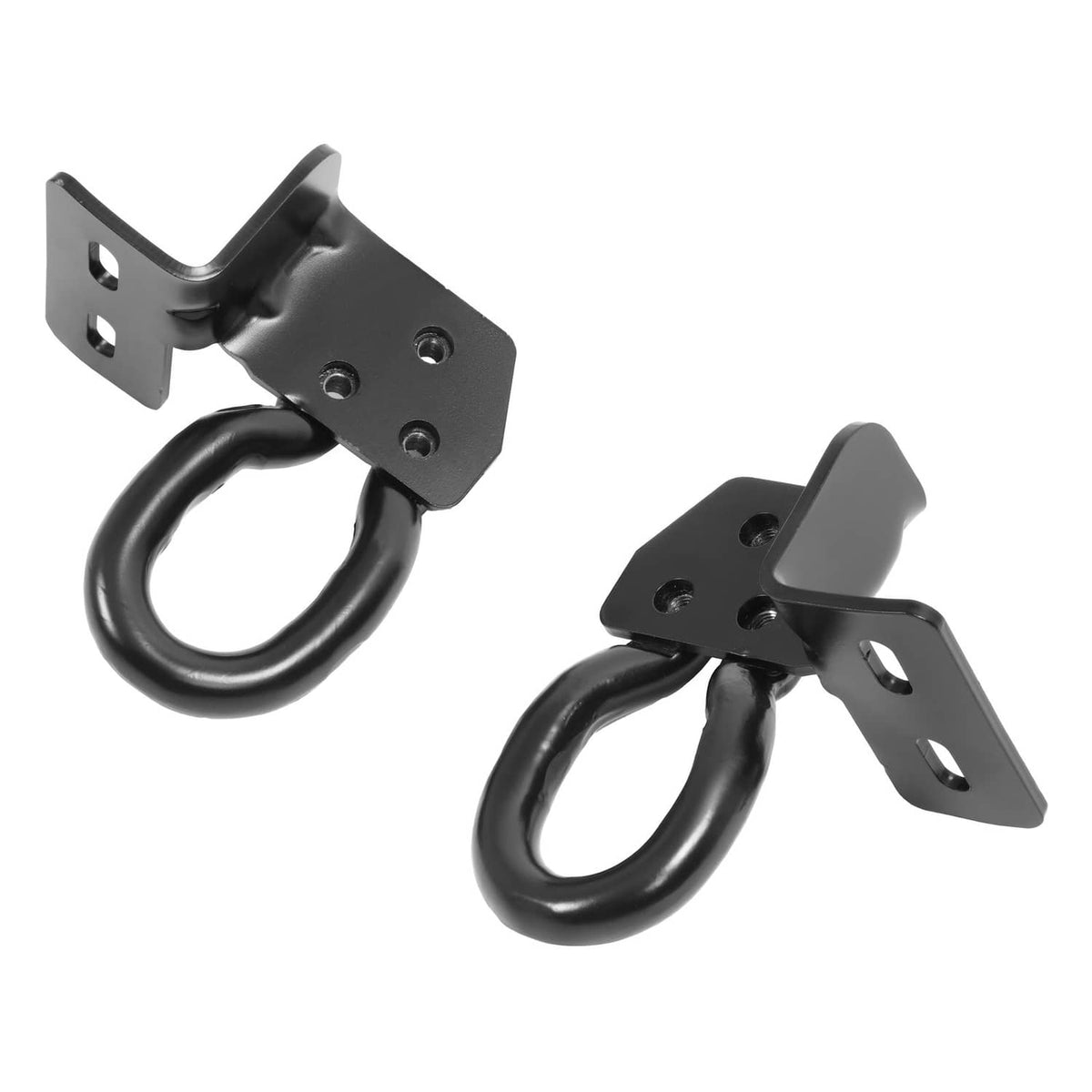 Solid Spare New Front Tow Recovery Hooks Left & Right w/ Bolts For F250 F350 F450 2008-2010