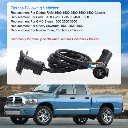 Solidspare 56070 T Connector New For F150 Truck F250 F350 Ford F-150 F-250 F-350 Super Duty