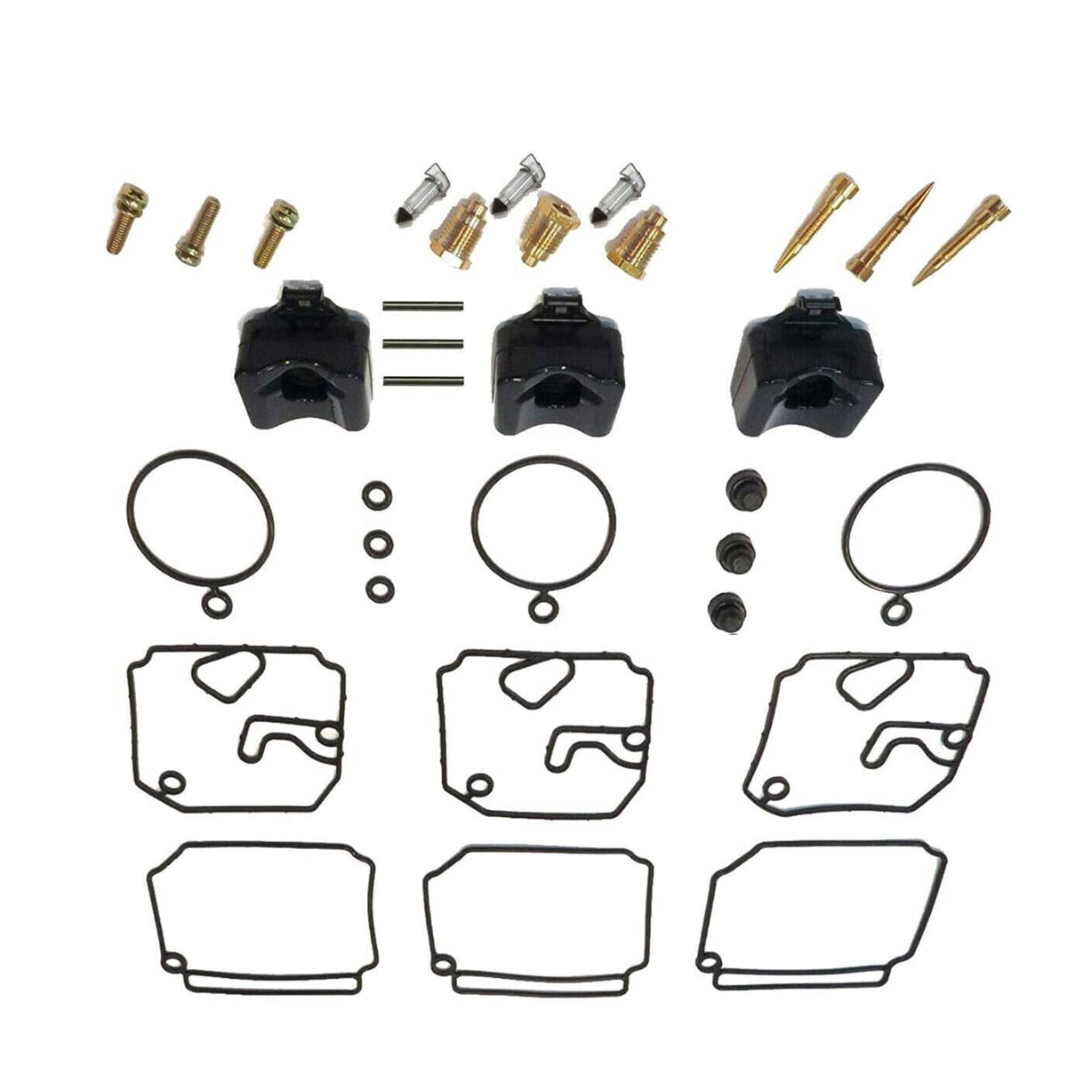 Solid Spare Yamaha Outboard New For Carb Carburetor Repair Kit 6H4-W0093-03-00 40hp, 50hp