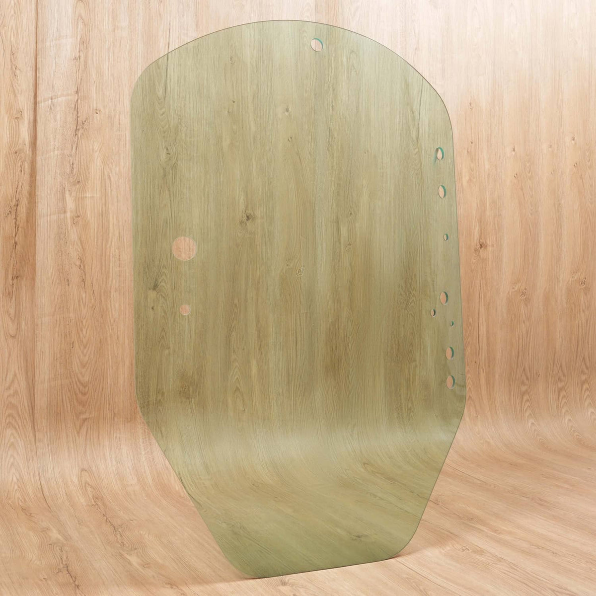 Solidspare Clear Door Glass #T312628 For John Deere Skid Steer / Track Loader D / E Series