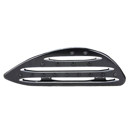 Solidspare Black Aluminum Driver Floorboard Foot Boards For Harley Road Glide King Softail