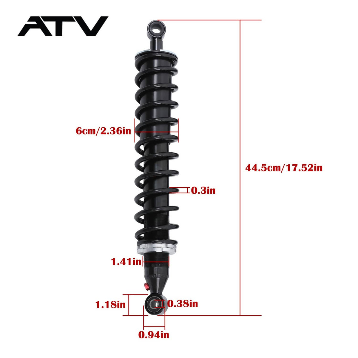 Solidspare 2001-2014 For Honda Rubicon 500 Rear Shocks Absorber 52400-HN2-003 52400-HN2-A22