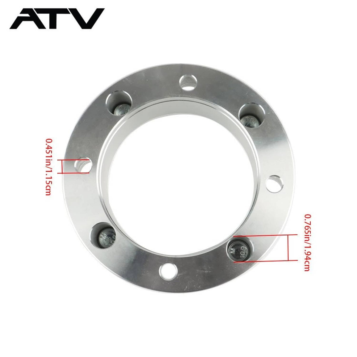 Solidspare 2'' 4×156 ATV Wheel Spacers For Polaris Sportsman Ranger RZR 570 600 700 800 ×4