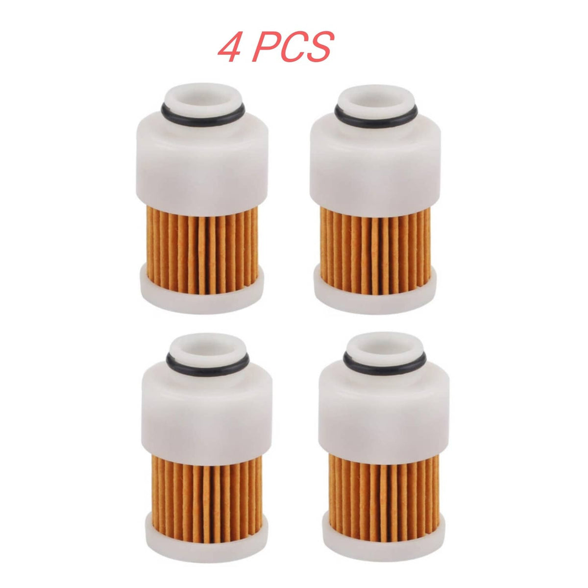 Solid Spare 4PCS Fuel Filter for Yamaha 50 60 75 90 115 HP Outboard 68V-24563-00-00 18-7979