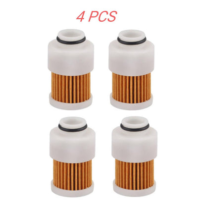 Solid Spare 4PCS Fuel Filter for Yamaha 50 60 75 90 115 HP Outboard 68V-24563-00-00 18-7979
