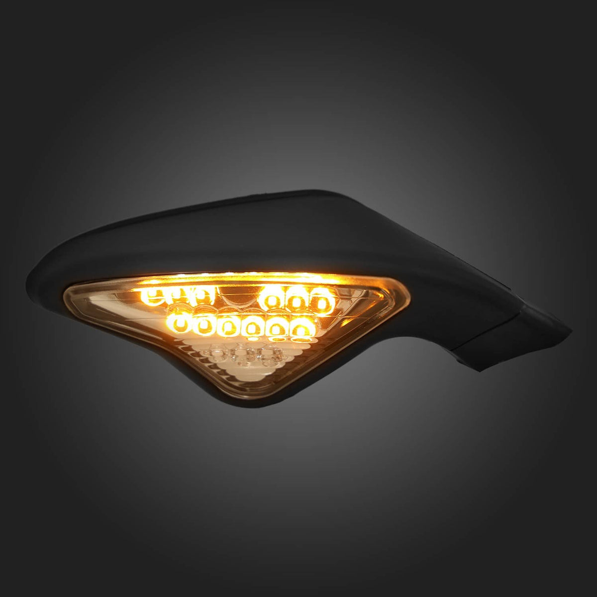 Solidspare Rear View Mirrors with Turn Signals For Ducati 848 EVO 08-13 1098 1098S 07-09
