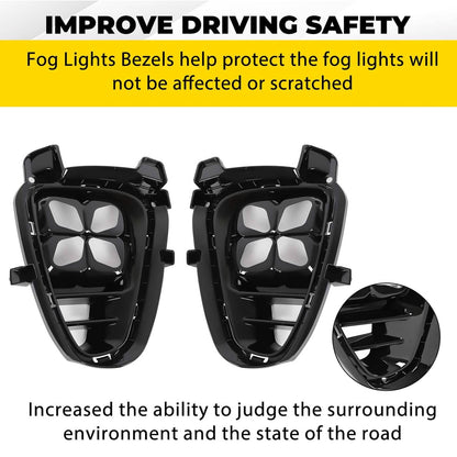 Solid Spare LED Fog Lights DRL Daytime Running Driving Lamps For Kia Sorento 2019-2020 LH+RH