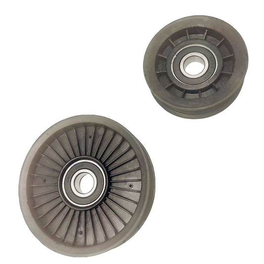 Solid Spare V6 V8 Serpentine belt Idler PULLEY set 4.3 5.0 5.7 6.2 L MPI pulleys Mercruiser