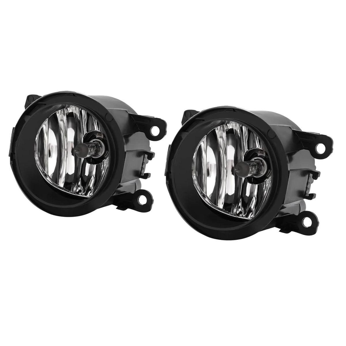 Solid Spare For Honda Pilot 2012-2015 Clear Lens Fog Lights Bumper Lamps w/Bulbs LH+RH 12-15