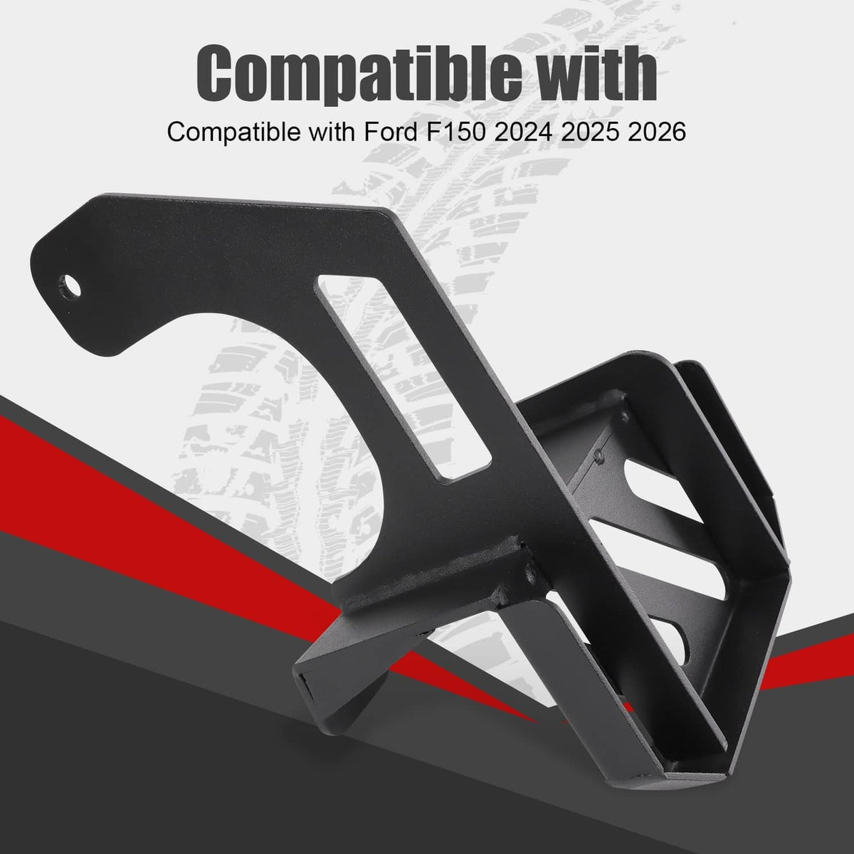 Solidspare Rear Bed Step For 2024-2026 Ford F150 F-150 Tailgate Bed Rear Bumper Side Step