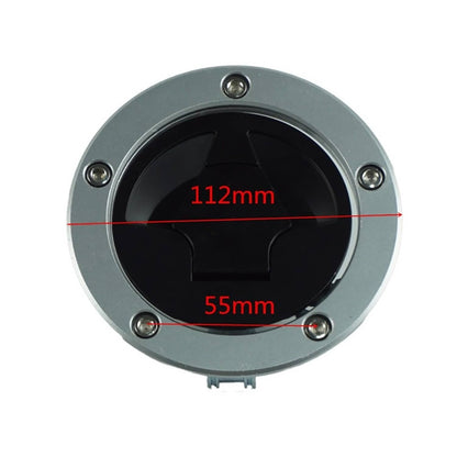 Solidspare Fuel Gas Cap Tank Cover Lock for Kawasaki NINJA 650 EX650 ZX600 ZX636 ZX10R