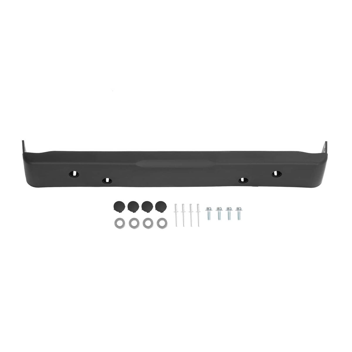 Solidspare Rear Black Bumper for EZGO TXT Golf Carts 2000-2013 #71515-G01 #71336-G1
