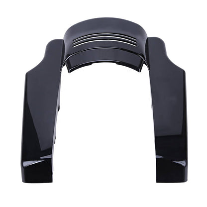 Solidspare Gloss Black 5" Stretched Rear Fender Extension Filler For Harley Touring 14-24