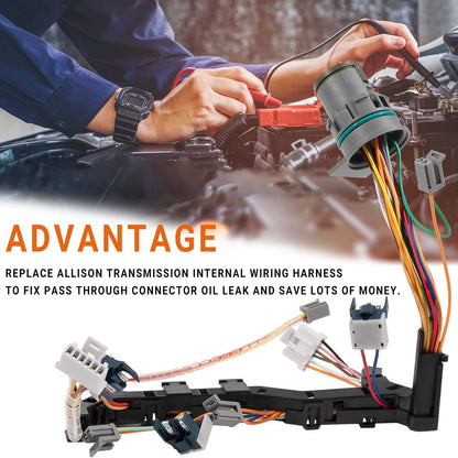 Solid Spare 6 Speed Transmission Wire Harness for 2006-2009 1000/2000 Allison GM/Duramax