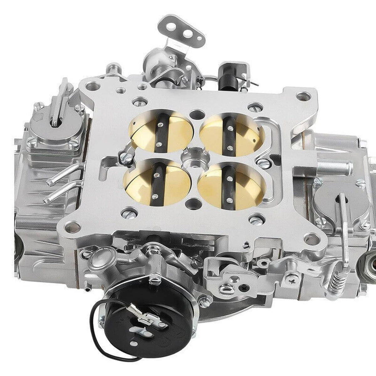 Solidspare New 4 Barrel For 650 CFM Holley Brawler Double-Pumper Carburetor Electric Choke