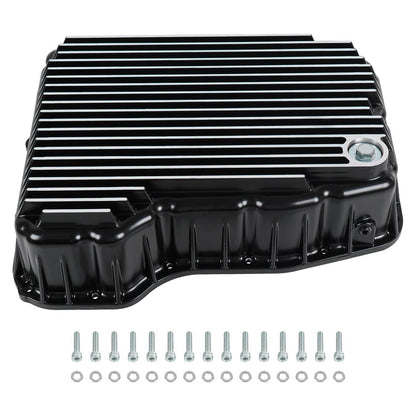 Solidspare NEW Aluminum 68RFE Transmission Pan Deep For Ram 6.7 Cummins Diesel 2007-2025