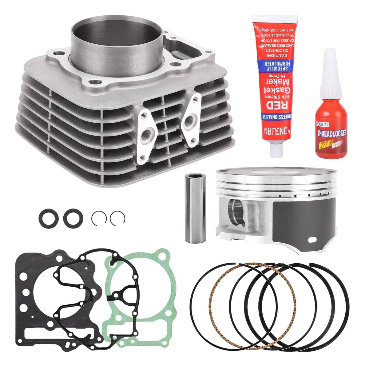 Solidspare For HONDA TRX400EX 1999-2008 85MM Bore Cylinder Piston Rings Top End Rebuild Kit