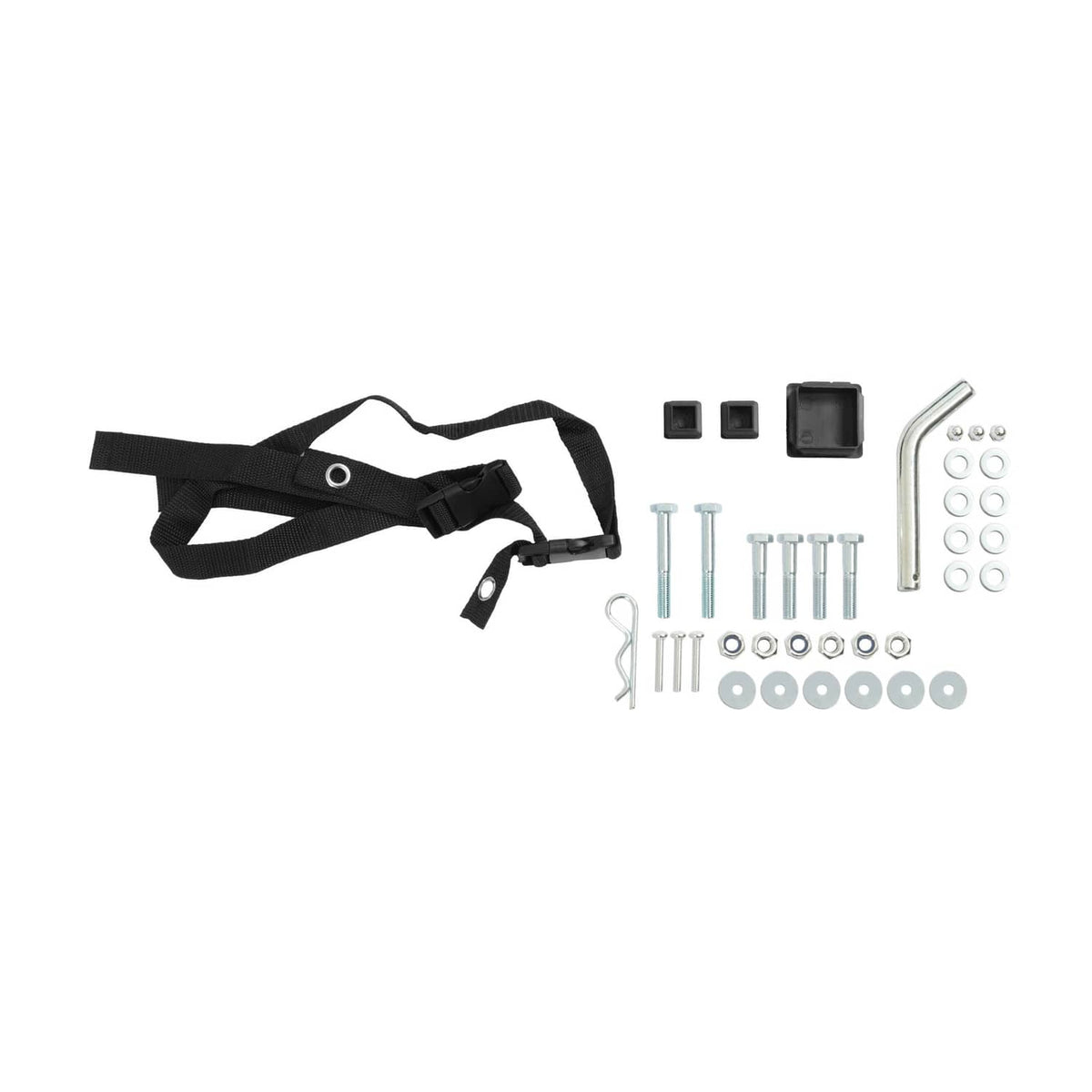 Solidspare Golf Bag Holder Rear Seat Attachment Rack For Club Car EZGO Yamaha Golf Cart