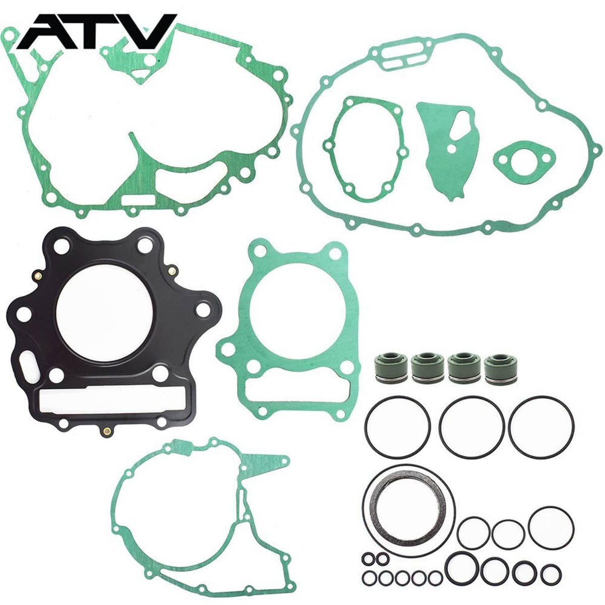 Solidspare For Honda TRX300EX TRX300 EX Complete Gasket Top End Kit 1993 1994 1995 96-2008