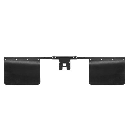 Solid Spare 24x18" Truck Hitch Mount Mud Flap Fit 2" Hitch Receivers Easy to Install Remove