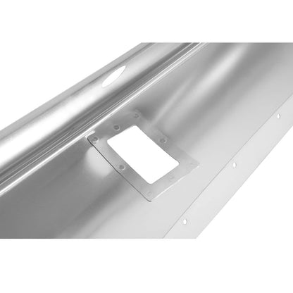 Solidspare Main Gear Leg Fairing LH+RH For Cessna 182Q 182R Aluminum Polishing Silvery