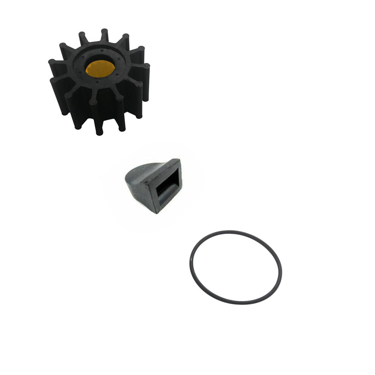 Solid Spare Water pump Impeller kit w/ Lug For Volvo Penta 3.0 4.3 5.0 5.7 21951348 21213660