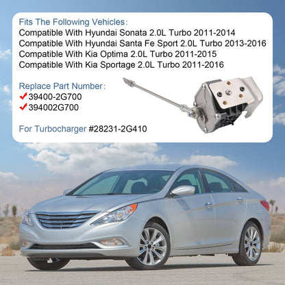 Solidspare For 2009-2015 Hyundai Kia 2.0L Turbo Wastegate Actuator 39400-2G700 39400-2G720