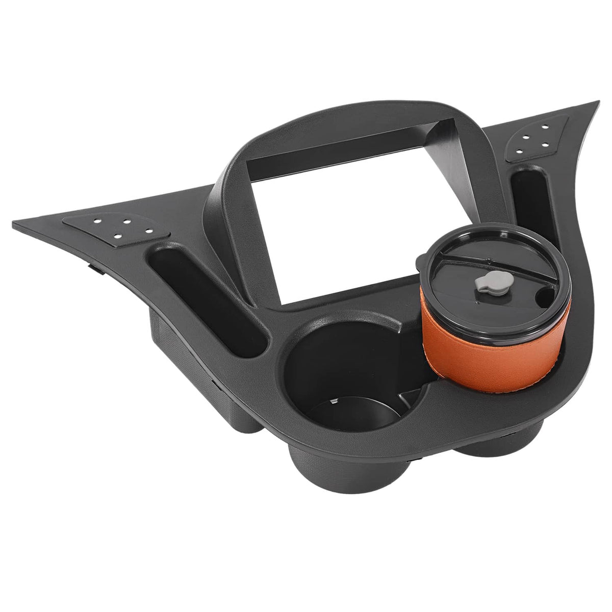 Solidspare Black Center Console Cup Holder for ICON Golf Carts i20,i20L,i40,i40F,i60,i80