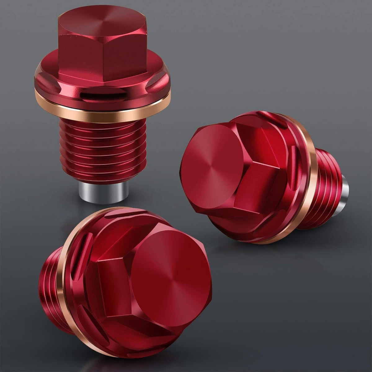 Solidspare M14x1.5mm Car Engine Magnetic Oil Drain Plug Screw Nut Bolt Sumps Universal