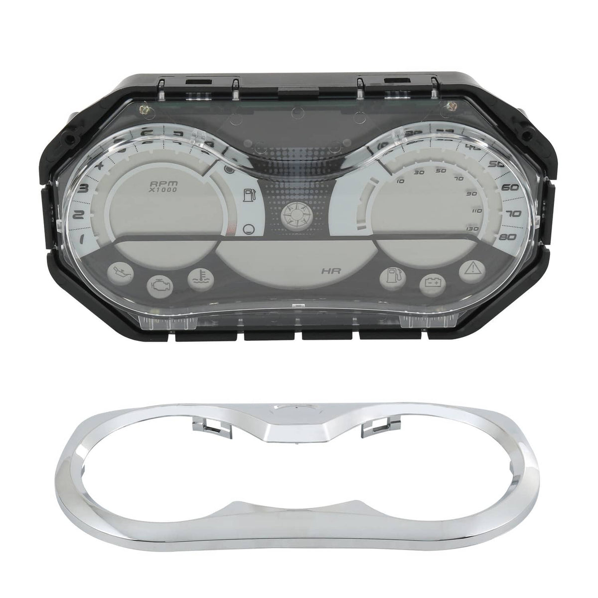 Solidspare LCD Speedometer Gauge Cluster For Sea Doo BRP RXP 2006-11 RXT GTX Wake 278002270