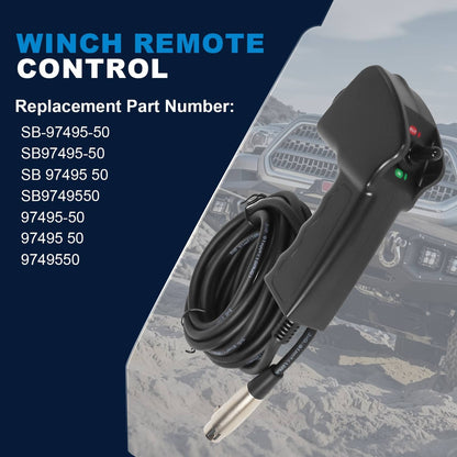 Solidspare SB97495-50 Winch Remote Control For Smitty Bilt XRC Gen2 Series XRC8 XRC10 XRC1