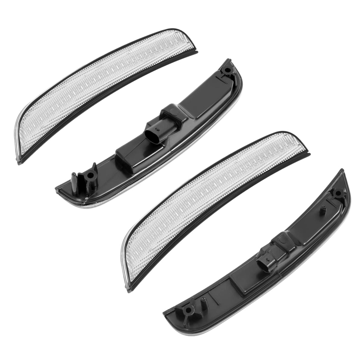 Solid Spare 4 x Clear LED Front & Rear Side Marker Lights Lamp For Chrysler 300 2015-2023