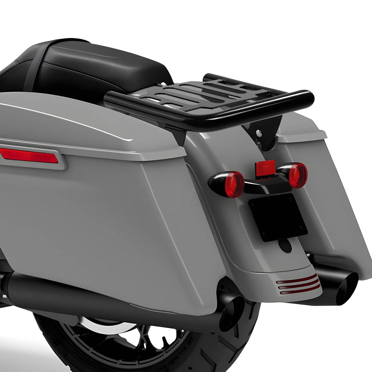 Solidspare Two up Luggage Rack New For Harley Touring Road Glide King Street Glide 2009-25