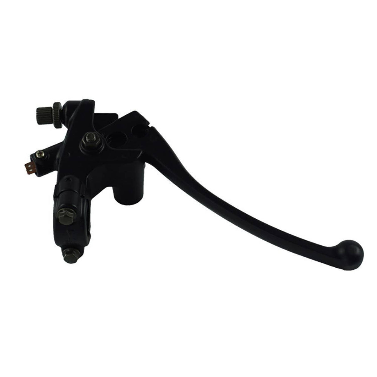 Solidspare 7/8" 22mm Left Clutch Brake Lever Perch With Mirror hole for Mirror Base Mount