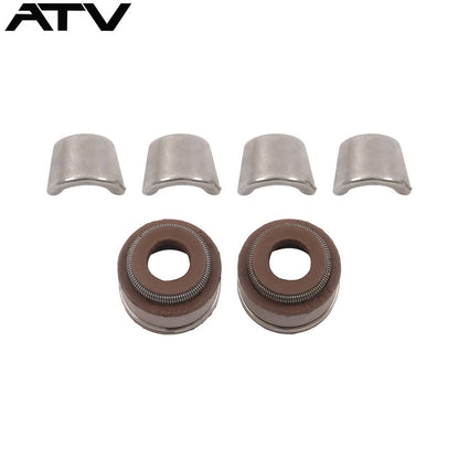 Solidspare Intake Exhaust Cylinder Gasket Kit for Honda TRX250EX Sportrax 250 2001-08
