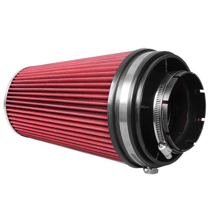 Solidspare 4"Cold Air Intake System Kit + Heat Shield For 99-06 GMC Chevy V8 4.8L/5.3L/6.0L