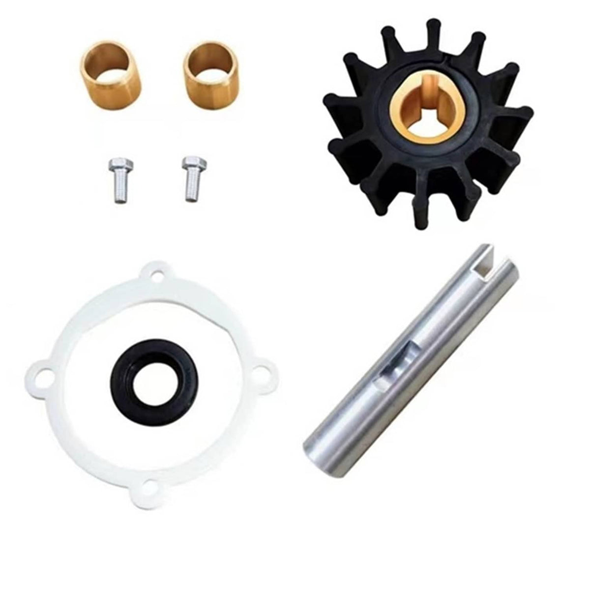Solid Spare Volvo Penta 875574 Water Pump Repair Kit w/ Impeller Replaces 18-3205 875575